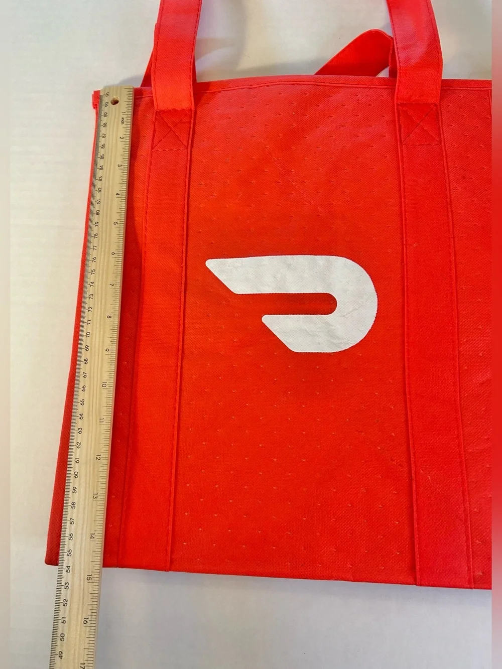 DoorDash Red Insulated Delivery Bag Thermal Tote Food Grocery Hot Cold
